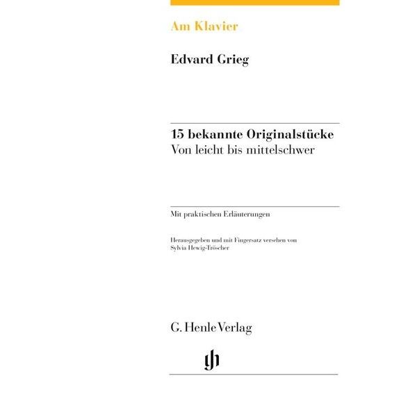 Henle Verlag Am Klavier Grieg