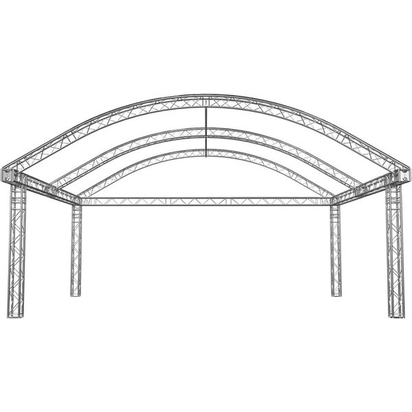 Global Truss RBB8x6 Round Arch Stage 8x6m
