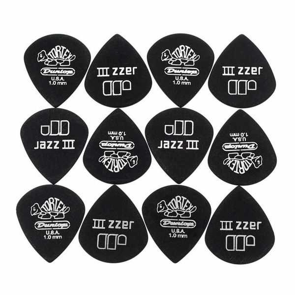 Dunlop Tortex PitchblackJazz 1,00 12P