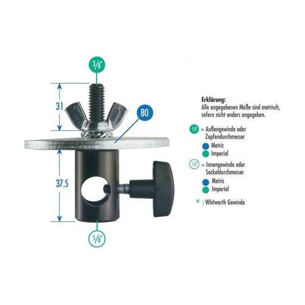 Manfrotto 179 Rapidadapter