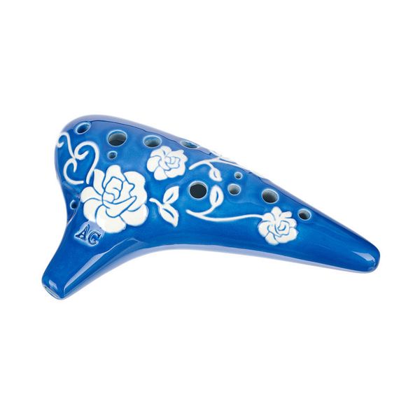 Thomann 12H Ocarina C3 Roses blue