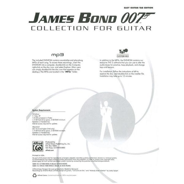 Alfred Music Publishing James Bond Collection Guitar