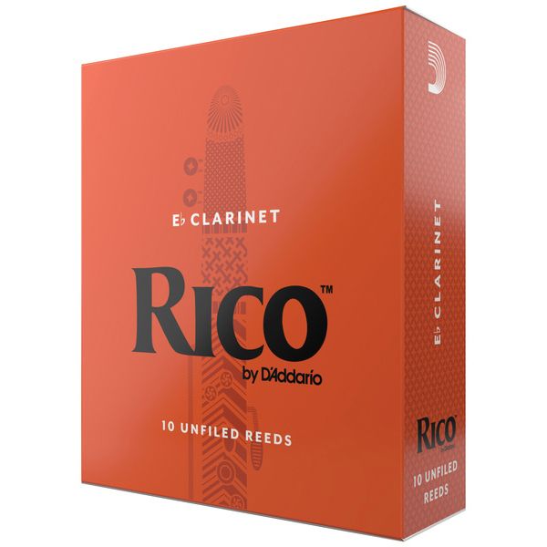 DAddario Woodwinds Rico Eb Clarinet 2.0