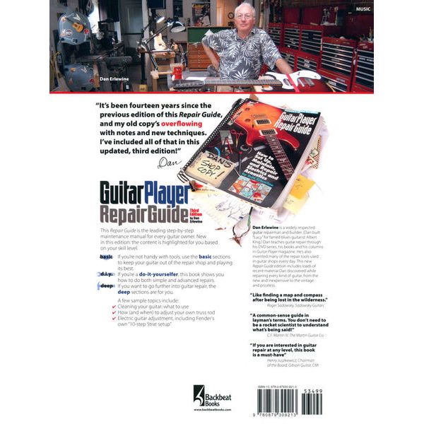 Backbeat Books The Guitar Player Repair Guide