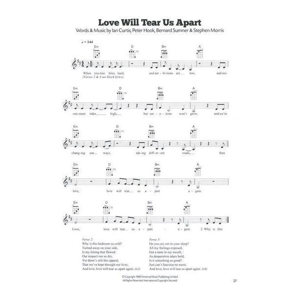 Wise Publications 101 Hits For Ukulele The Red