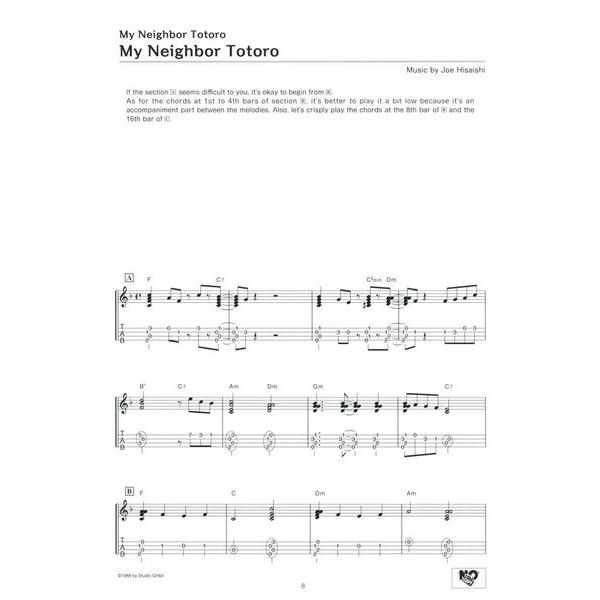 Yamaha Music Entertainment  Studio Ghibli Songs Ukulele 1