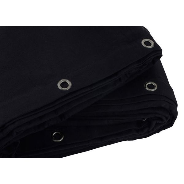 Stairville Curtain 160g/m 3.0x4.0m Bk