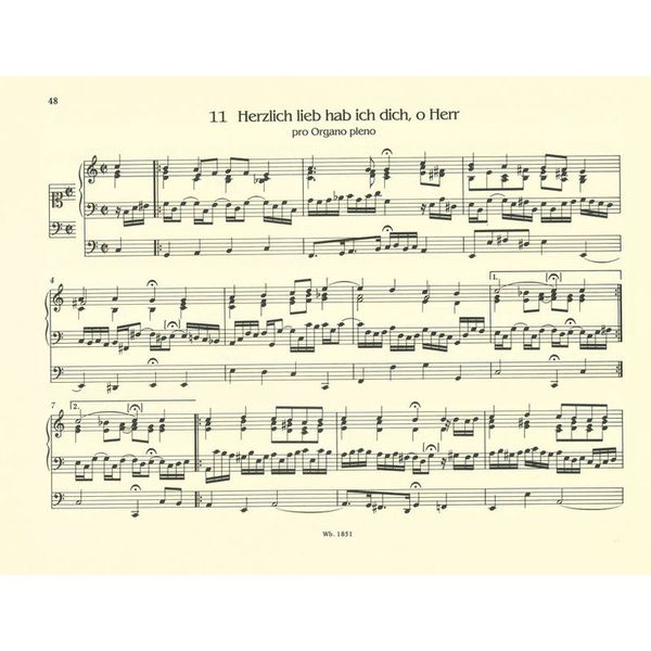 Breitkopf & Hrtel Krebs Orgelwerke III