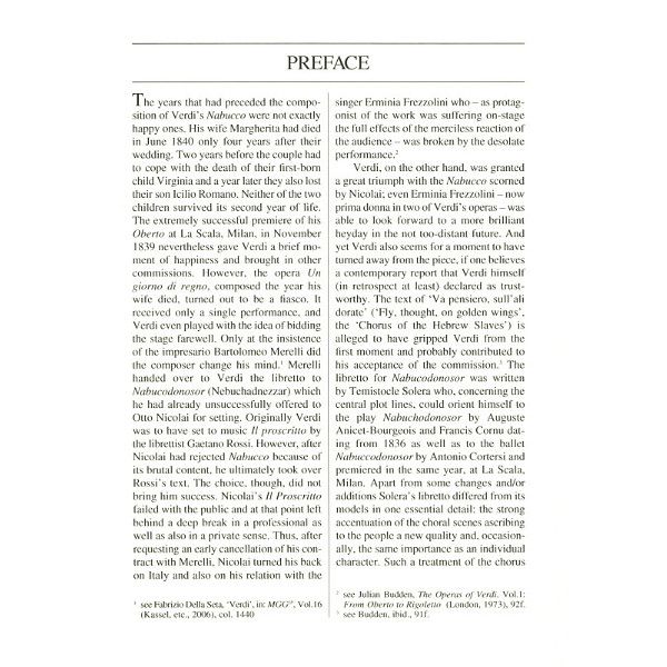 Edition Eulenburg Verdi Nabucco Ouvertüre