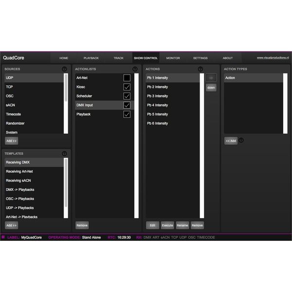 Visual productions  QuadCore