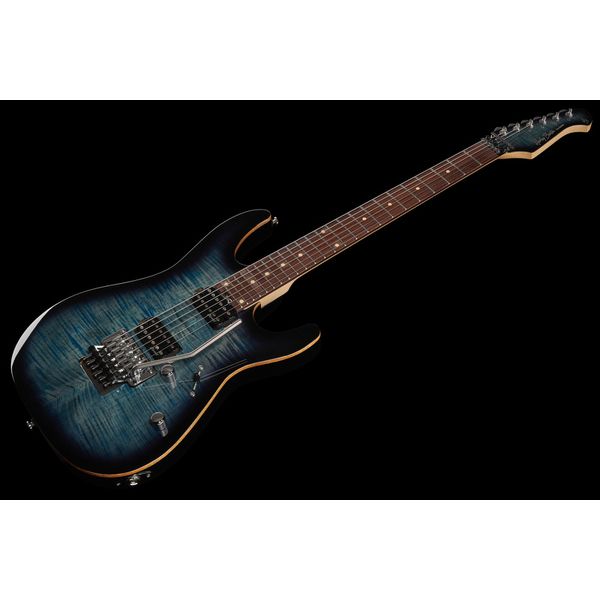 Harley Benton Fusion-III HH FR EB FBLB