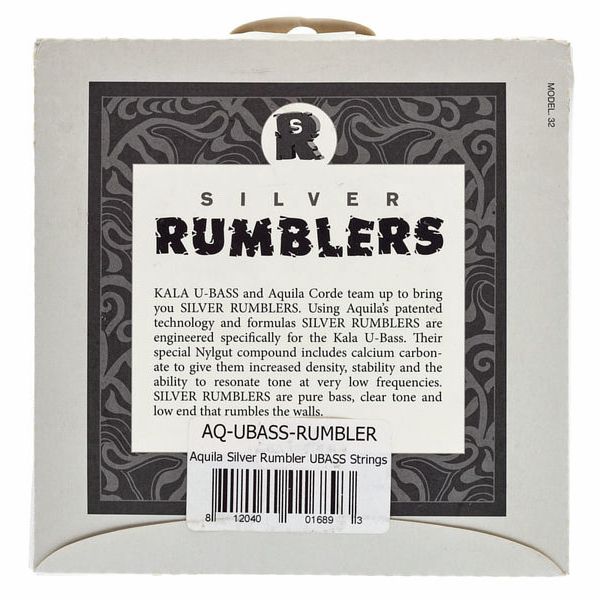Kala Silver Rumblers U-Bass Strings