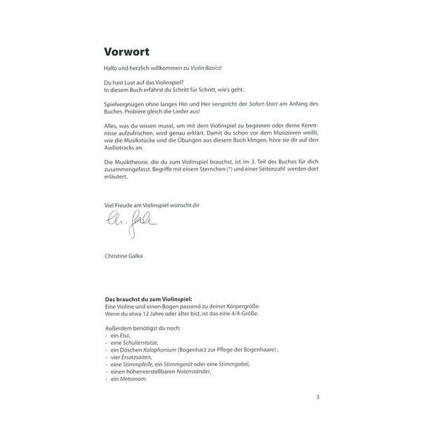 Voggenreiter Violin Basics