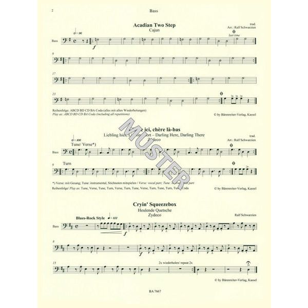 Brenreiter Combocom Zydeco - Cajun