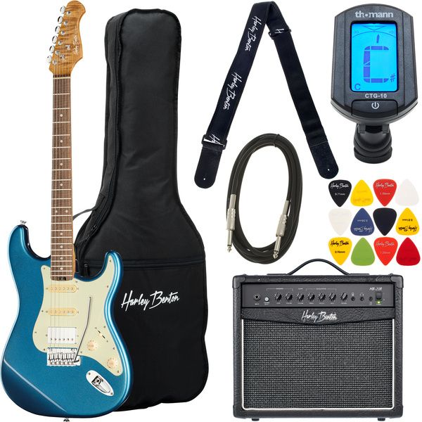 Harley Benton ST-Modern Plus HSS LPB Set