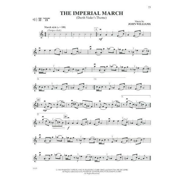 Alfred Music Publishing Star Wars Journey I-VI Violin