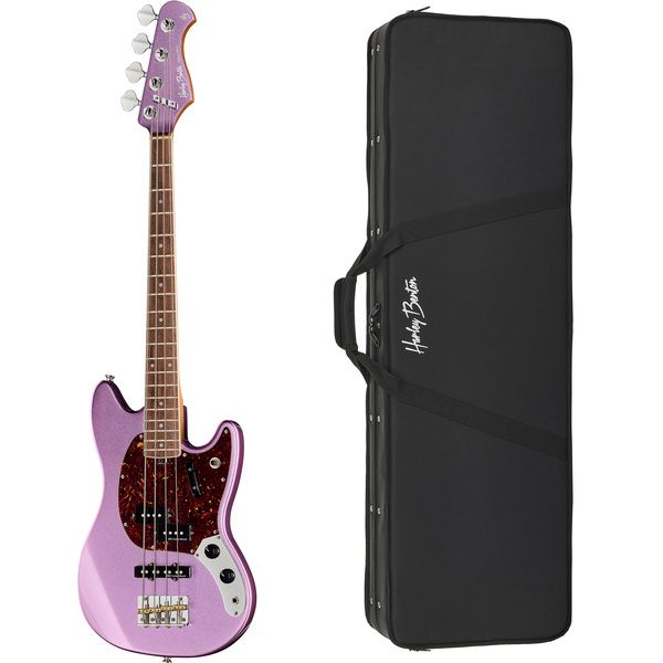 Harley Benton MV-4MSB Burgundy Mist w/Case