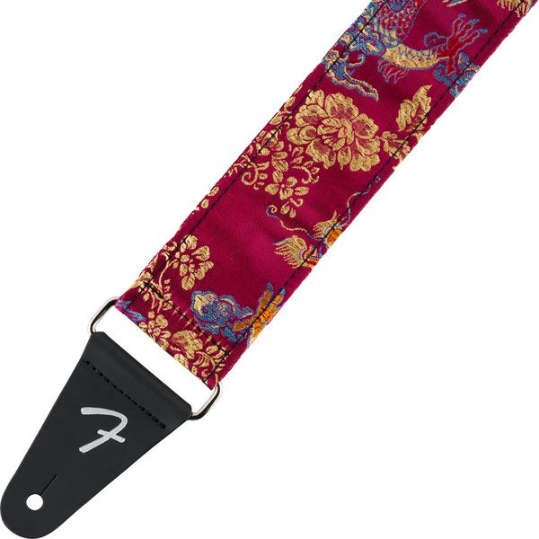 Fender Satin Dragon Strap Wine