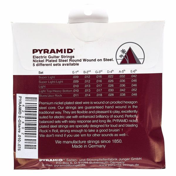 Pyramid 1076-8 NPS Regular 8 StringSet