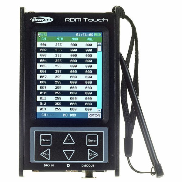 Showtec RDM Touch Tester & Analyser