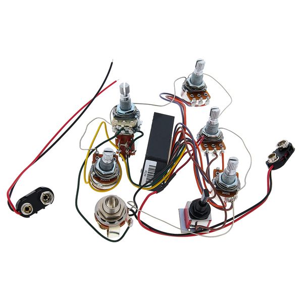 Bartolini NTMB+F 3-Band Bass Preamp