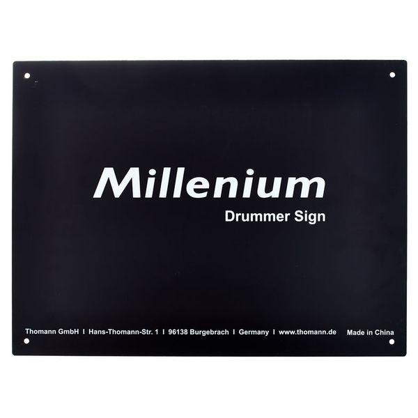 Millenium Drummer Sign