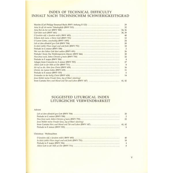 Brenreiter An Easy Bach Organ Album