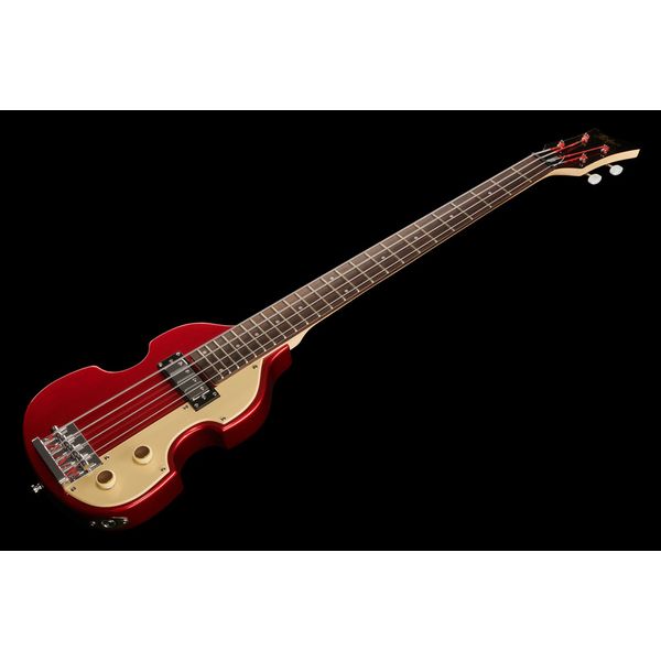 H&ouml;fner Shorty Violin Bass CT Red