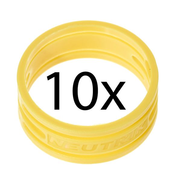 Neutrik XXR Yellow 10x