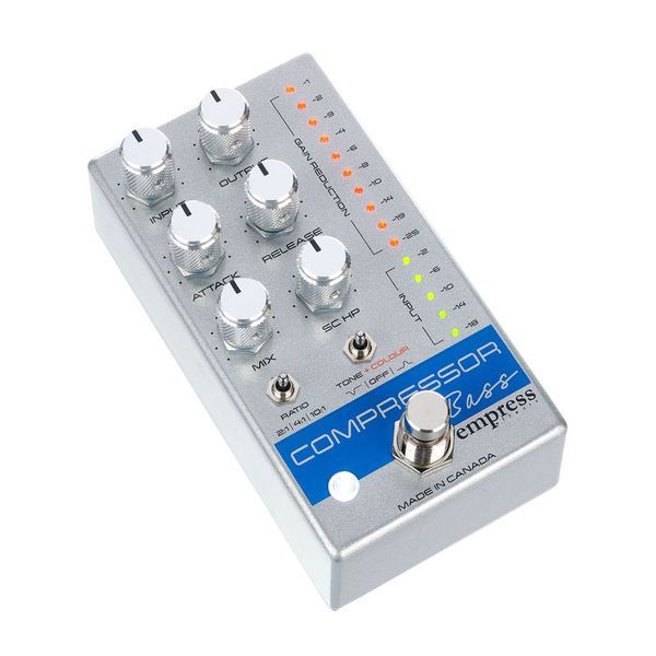 Empress Effects Bass Compressor Silver Spk