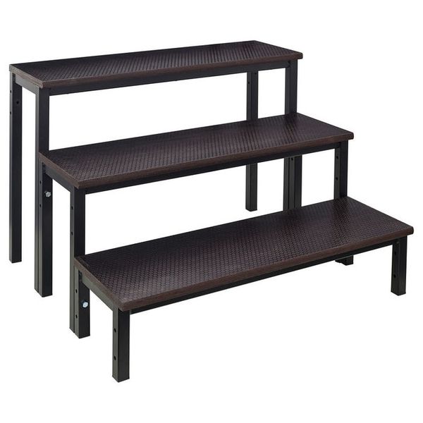 Stageworx Stairs 20 40 60cm Bk