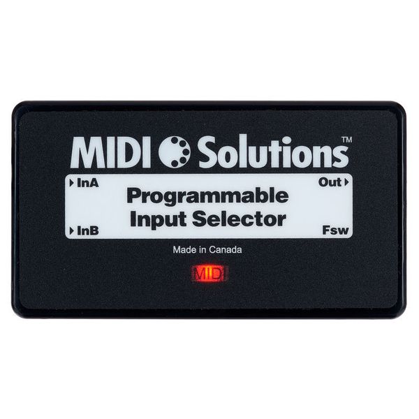 MIDI Solutions Programmable Input Selector