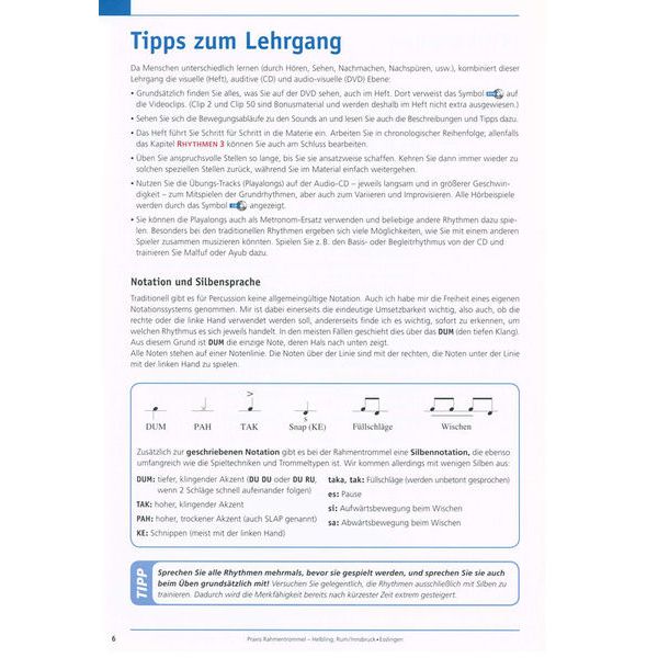 Helbling Verlag Praxis Rahmentrommel