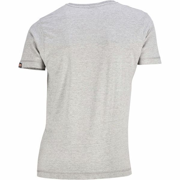 Orange T-Shirt Crest Grey S