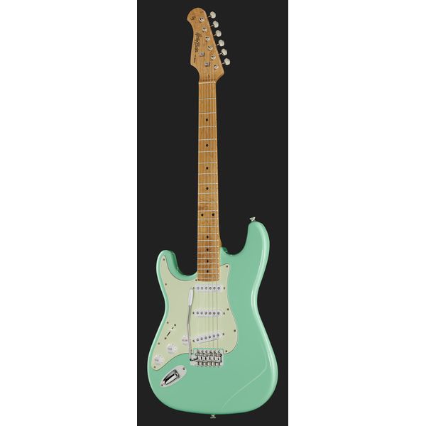 Harley Benton ST-62CC MN LH Seafoam G Bundle