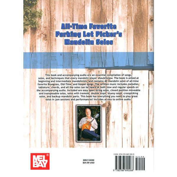 Mel Bay Favorite Picker's Mandolin