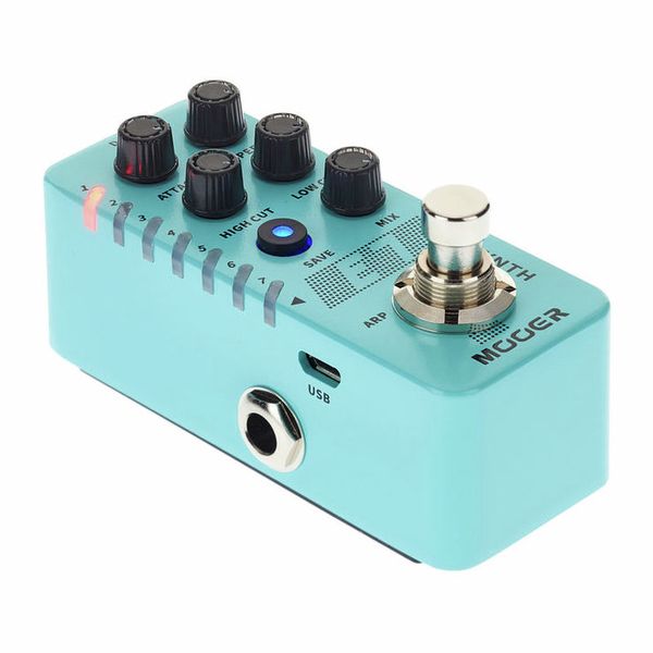 Mooer E7 Polyphonic Guitar Synth.