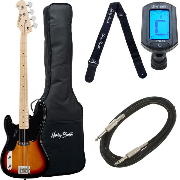 Harley Benton PB-50 LH SB Vintage Ser Bundle