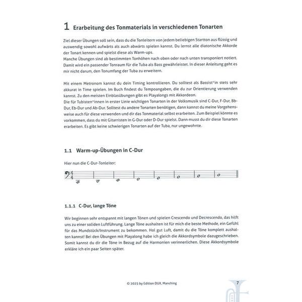 Edition Dux Tuba in der Volksmusik