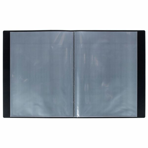 agifty Music Folder Silver Sleeves