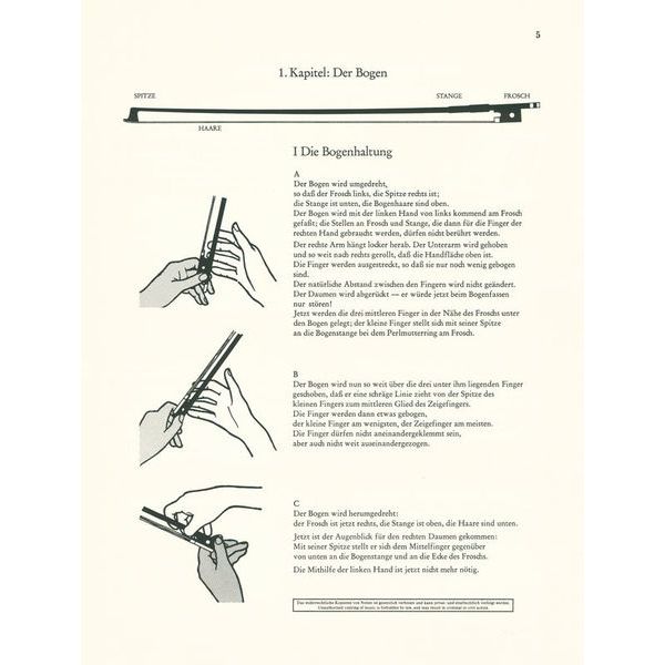 Schott Der Anfang des Geigenspiels