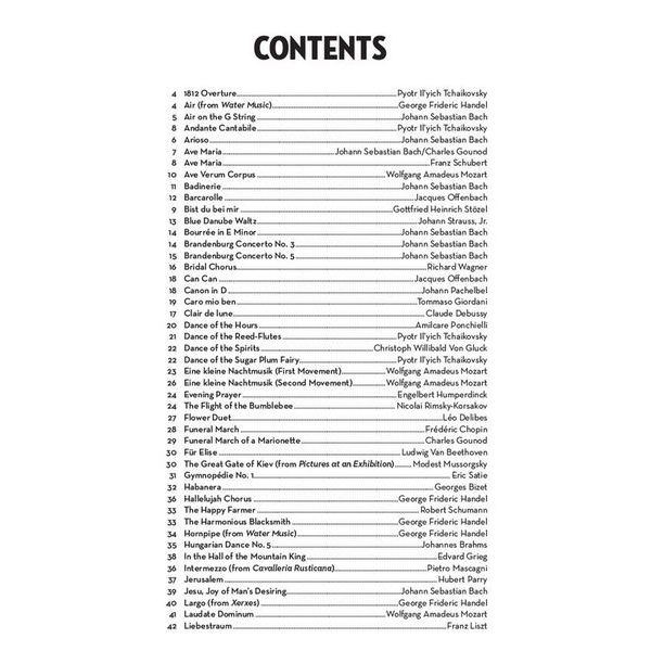 Hal Leonard 101 Classical Themes Clarinet