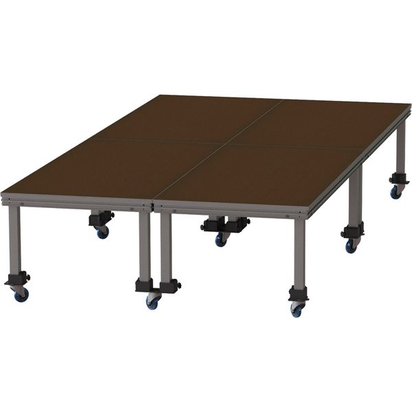 Stageworx Rollriser 4-Leg 60 Black