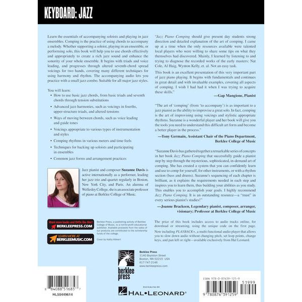 Berklee Press Jazz Piano Comping