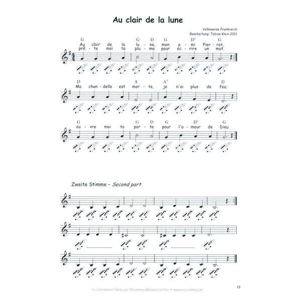 ocarinamusic Spa am Ocarinaspielen