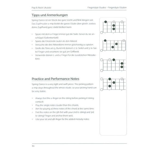 Elisabeth Pfeiffer  Ukulele Fingerstyle Etüden