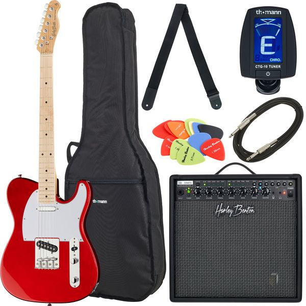 Harley Benton TE-20MN CA Standard Bundle