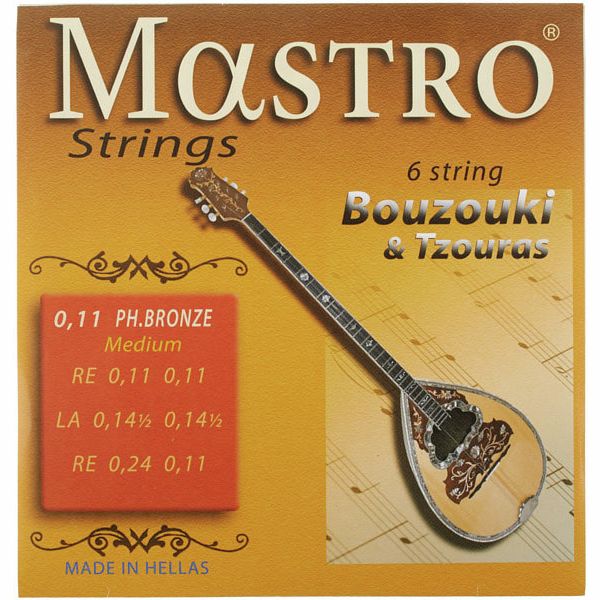 Mastro Bouzouki 6 Strings 011 PB