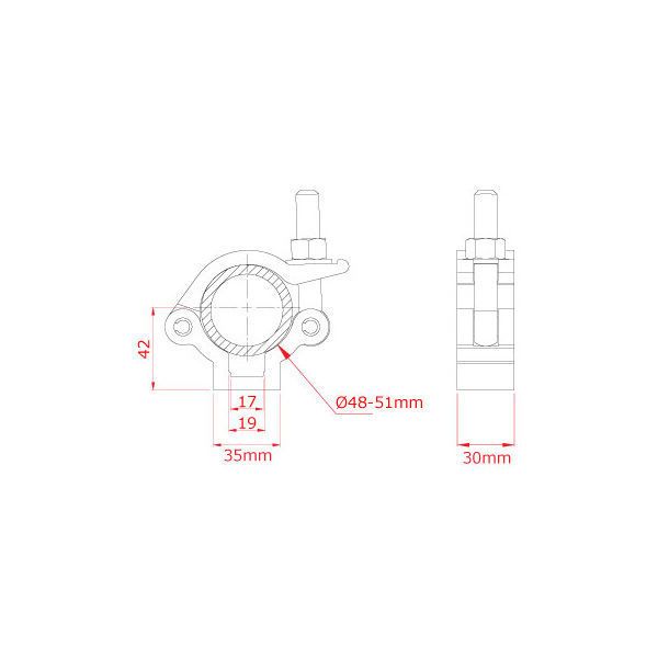 Doughty T58081 Basic Slimline Light BK