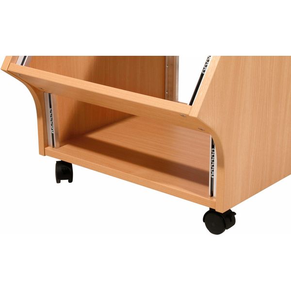 Thon Studio Side Rack XL 10U beech